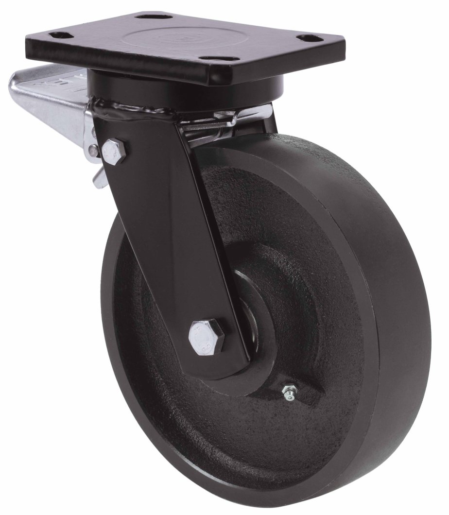 SERIE HLB-TA, Giratorio/Platina/Freno Rueda y Soporte