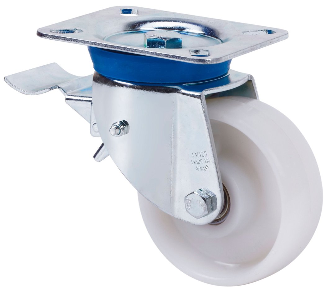 SERIE TV-TN, Giratorio/Platina/Freno Rueda y Soporte