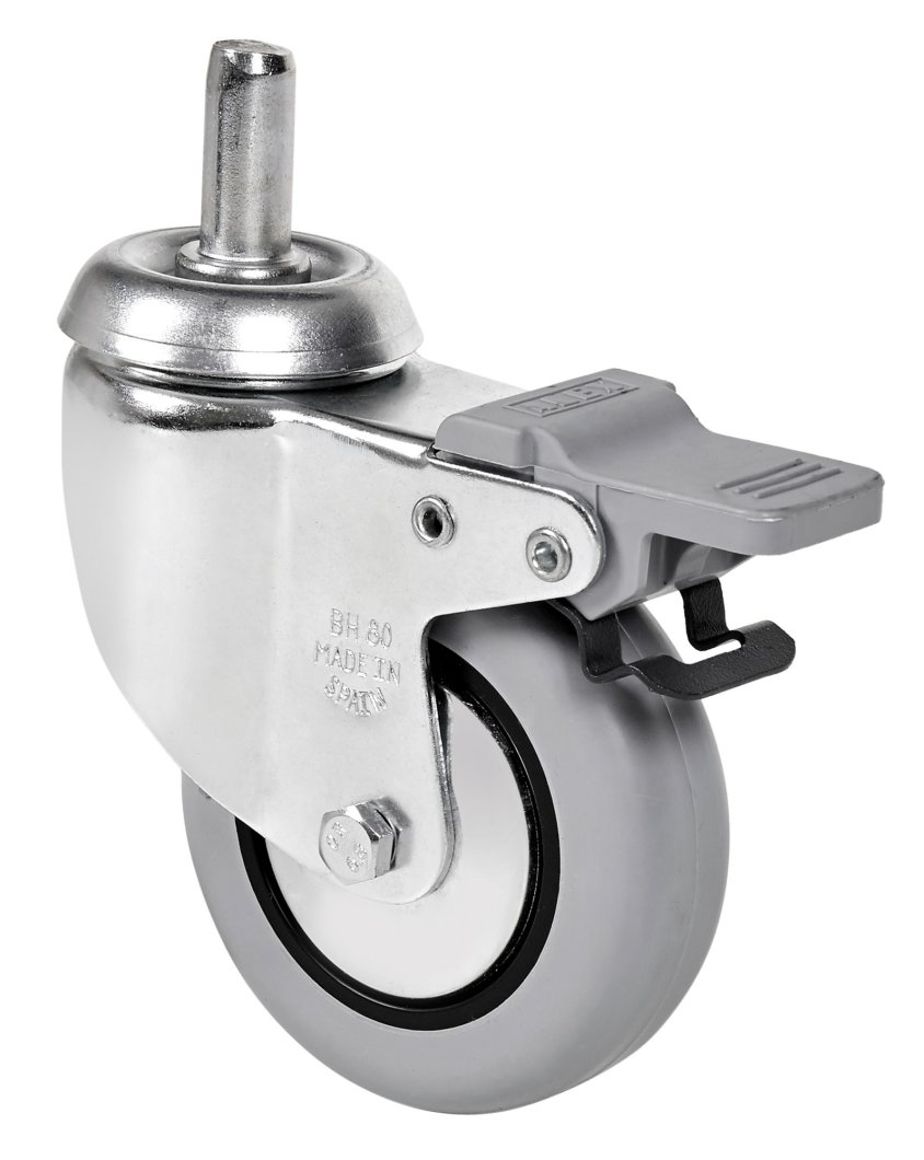 SERIE BH-PGI, Giratorio/Espiga/Freno Rueda y Soporte