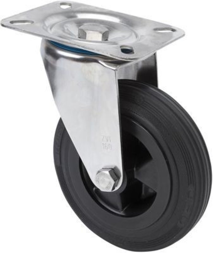 SERIE ZVI INOX-PS, Giratorio/Platina/Sin Freno