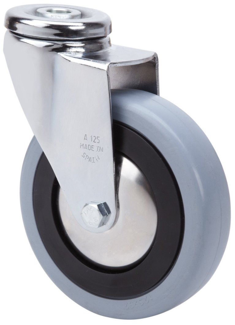 SERIE A-PGA, Giratorio/Agujero pasante/Sin Freno