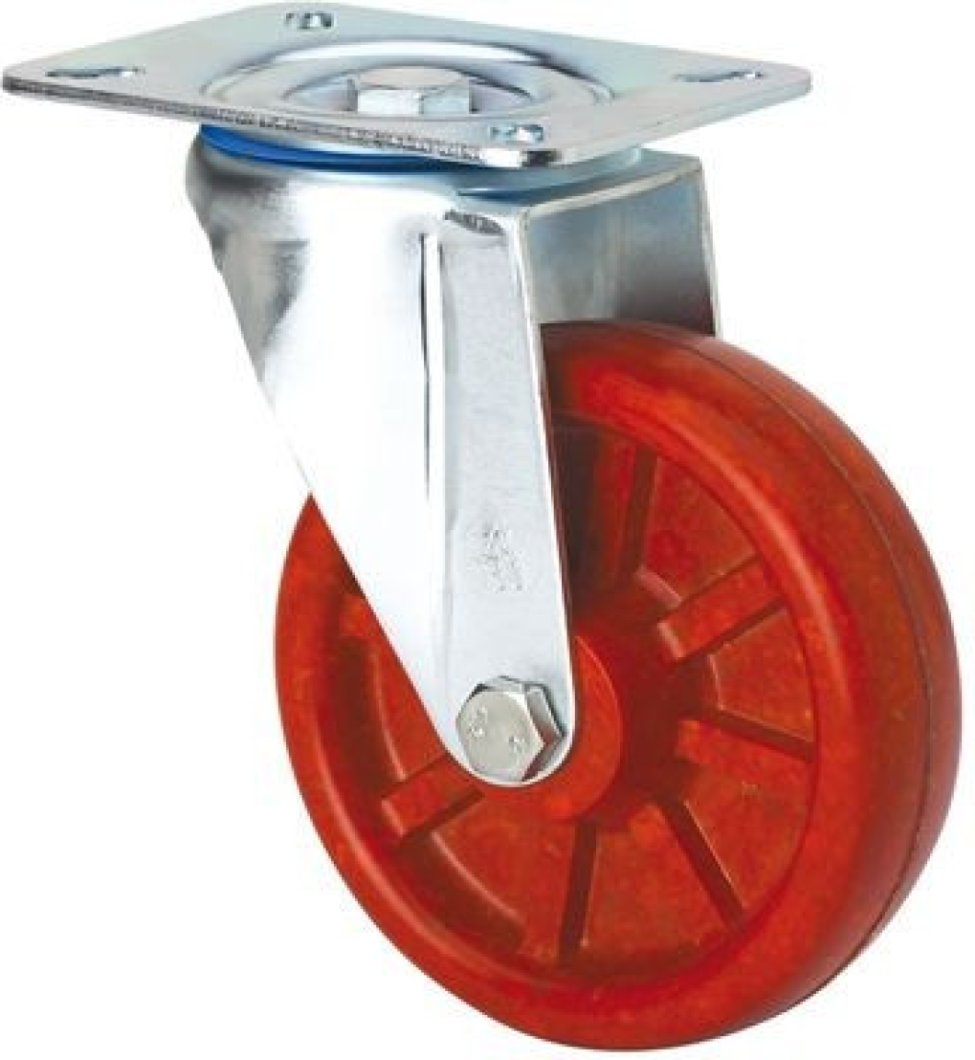 SERIE ZVI INOX-TD, Giratorio/Platina/Sin Freno