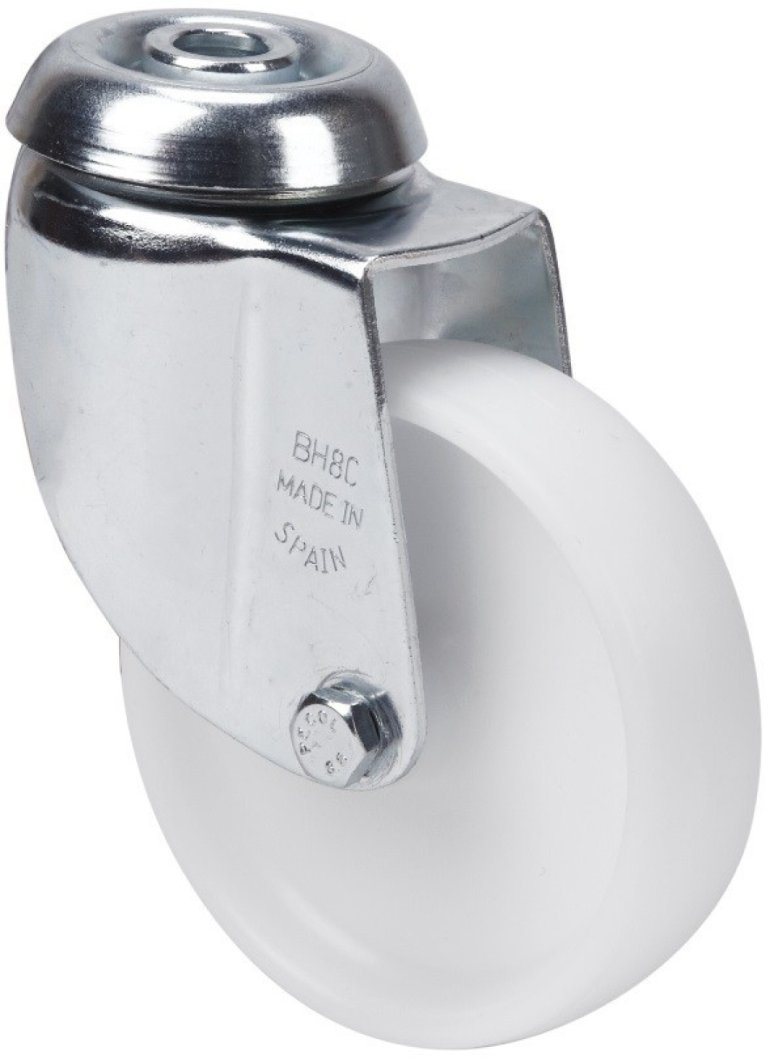 SERIE BH-BP, Giratorio/Agujero pasante/Sin Freno