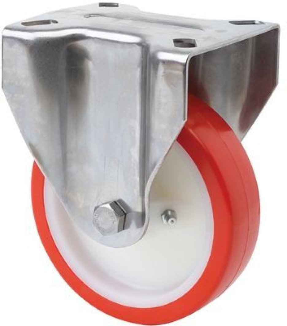 SERIE ZVI INOX-PO, Fijo/Platina/Sin Freno