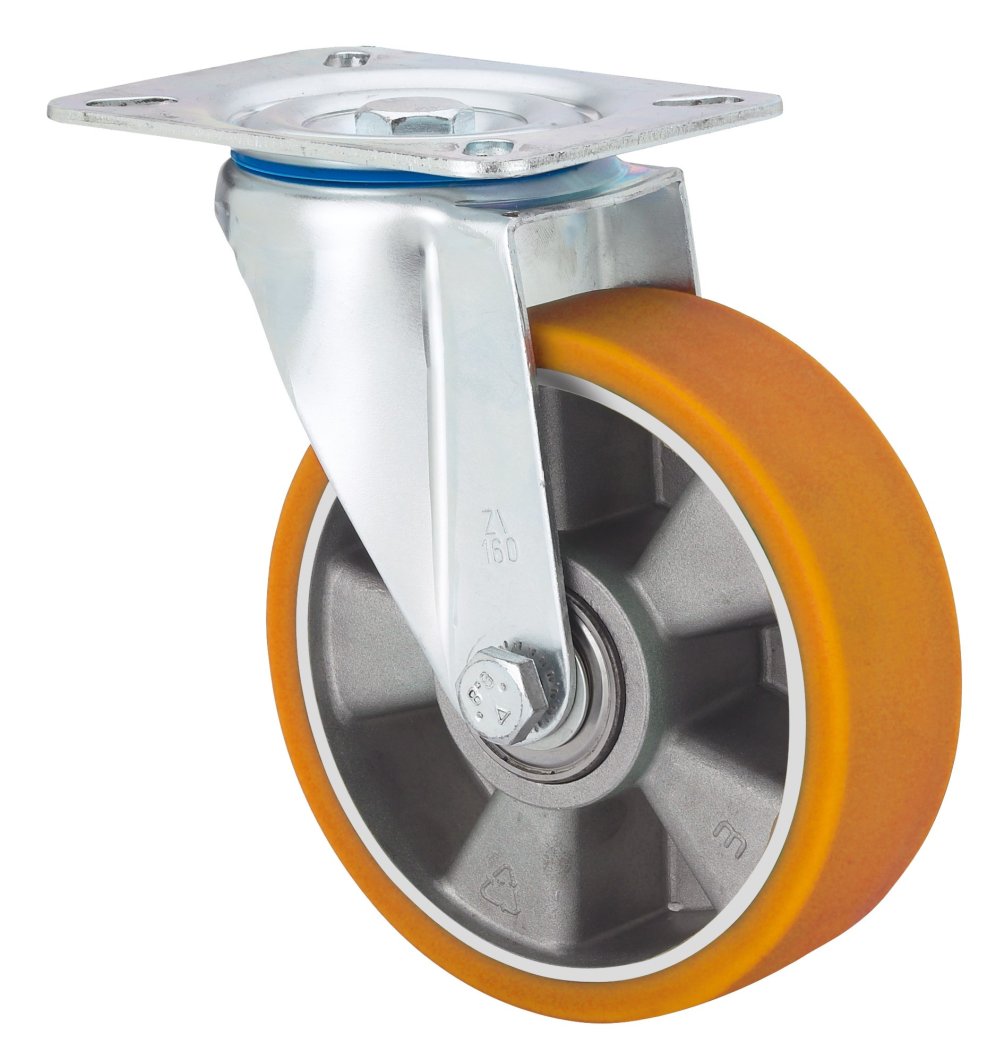 SERIE ZV-AUB, Giratorio/Platina/Sin Freno