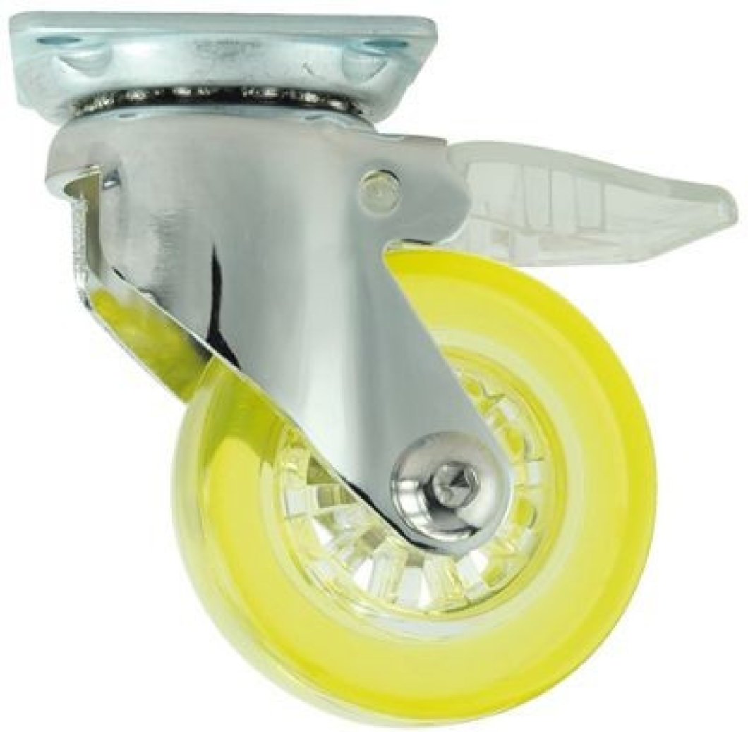 SERIE MDC-MDC Amarillo, Giratorio/Platina/Freno Rueda