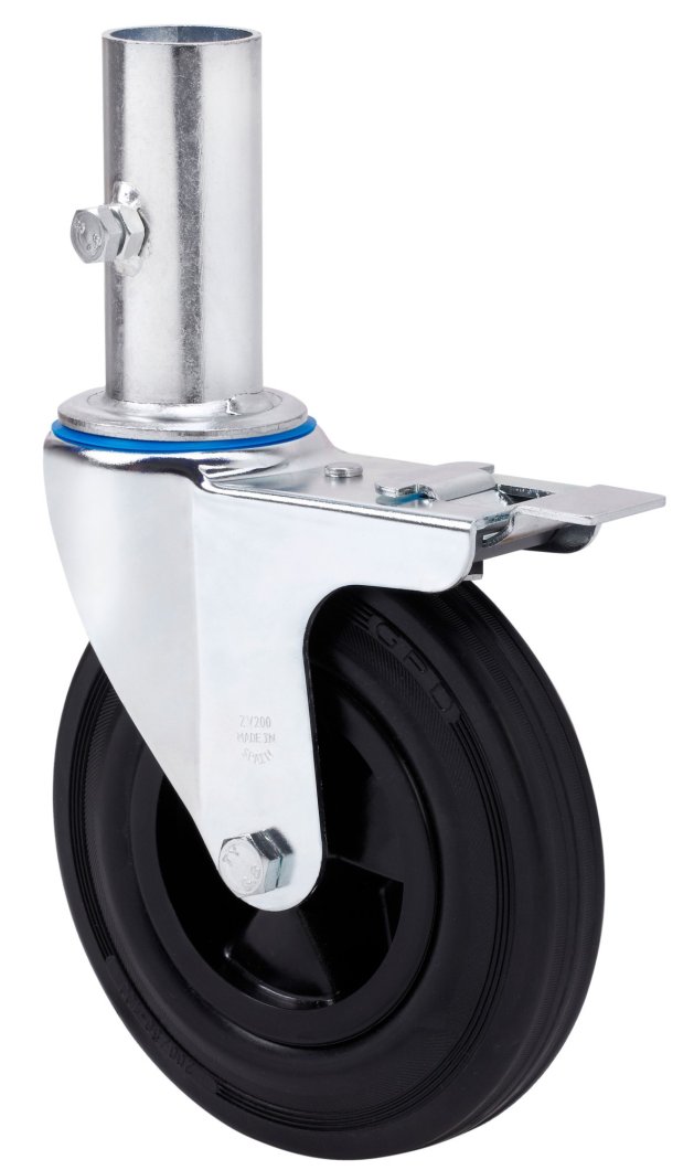 SERIE ZVA-PS, Giratorio/Espiga/Freno Rueda y Soporte