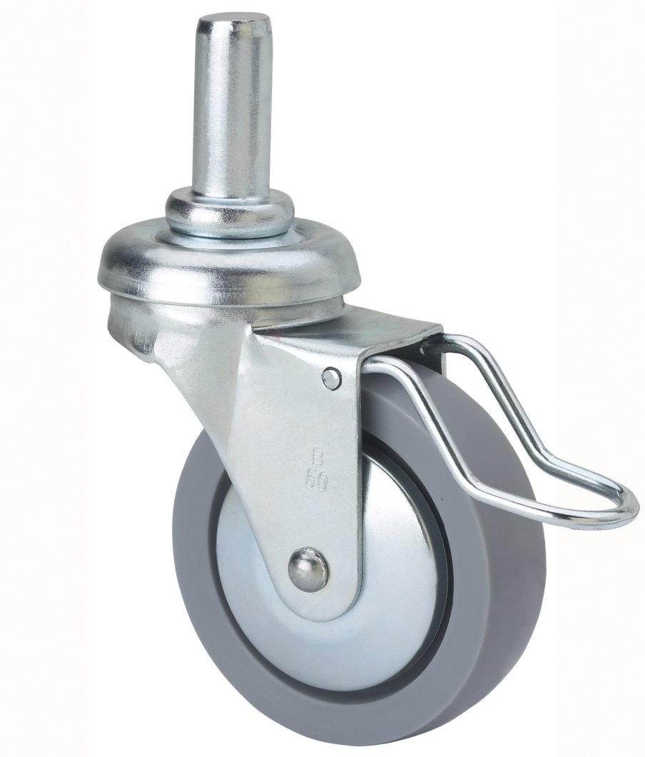 SERIE B-BP, Giratorio/Espiga/Freno Rueda