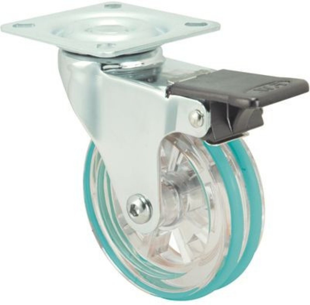 SERIE RD-RD Verde, Giratorio/Platina/Freno Rueda