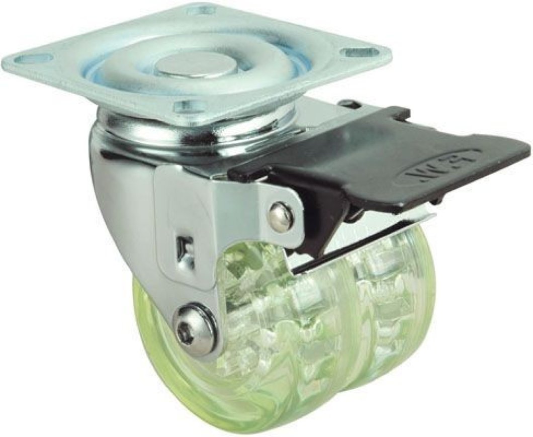 SERIE IDC-IDC Verde, Giratorio/Platina/Freno Rueda