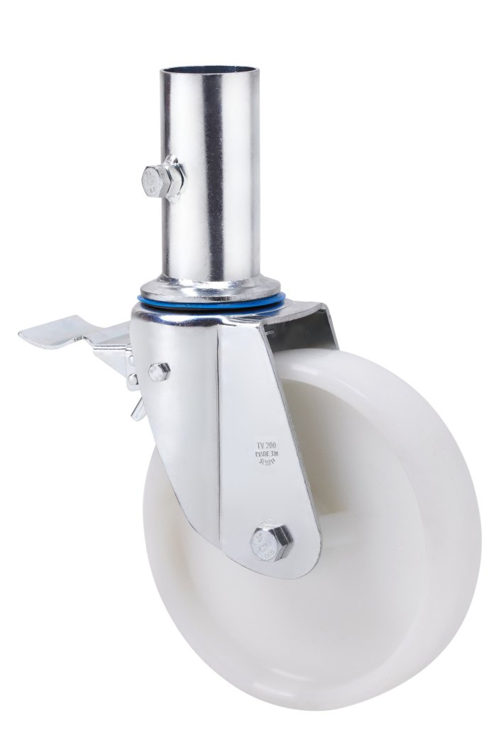 SERIE TVA-TN, Giratorio/Espiga/Freno Rueda y Soporte