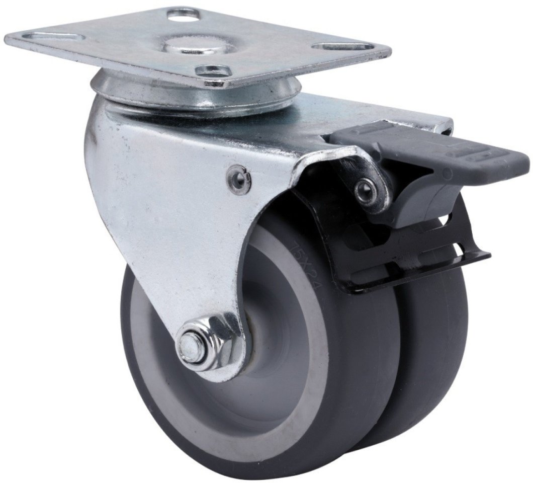 SERIE IG-IG, Giratorio/Platina/Freno Rueda y Soporte