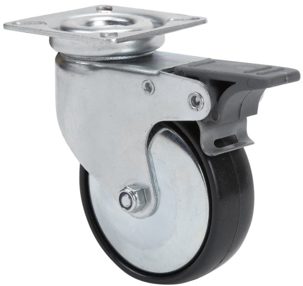 SERIE 400-400, Giratorio/Platina/Freno Rueda y Soporte