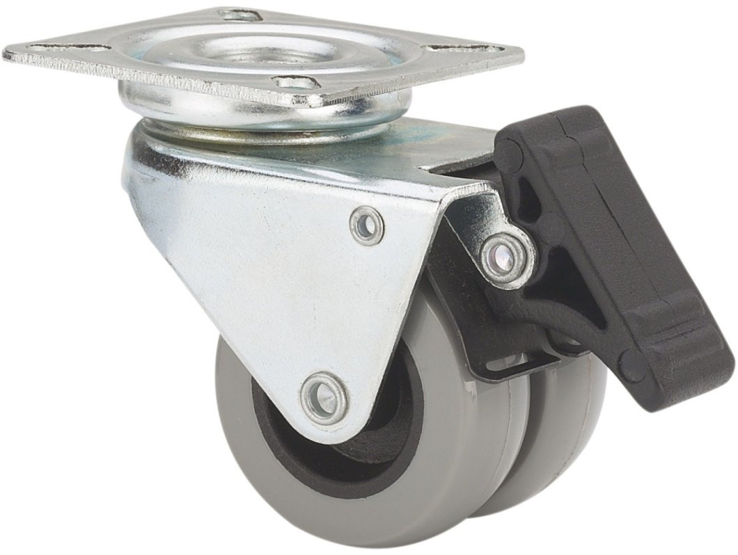 SERIE 410-410, Giratorio/Platina/Freno Rueda y Soporte