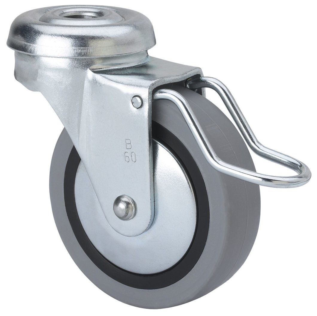 SERIE B-PGI, Giratorio/Agujero pasante/Freno Rueda