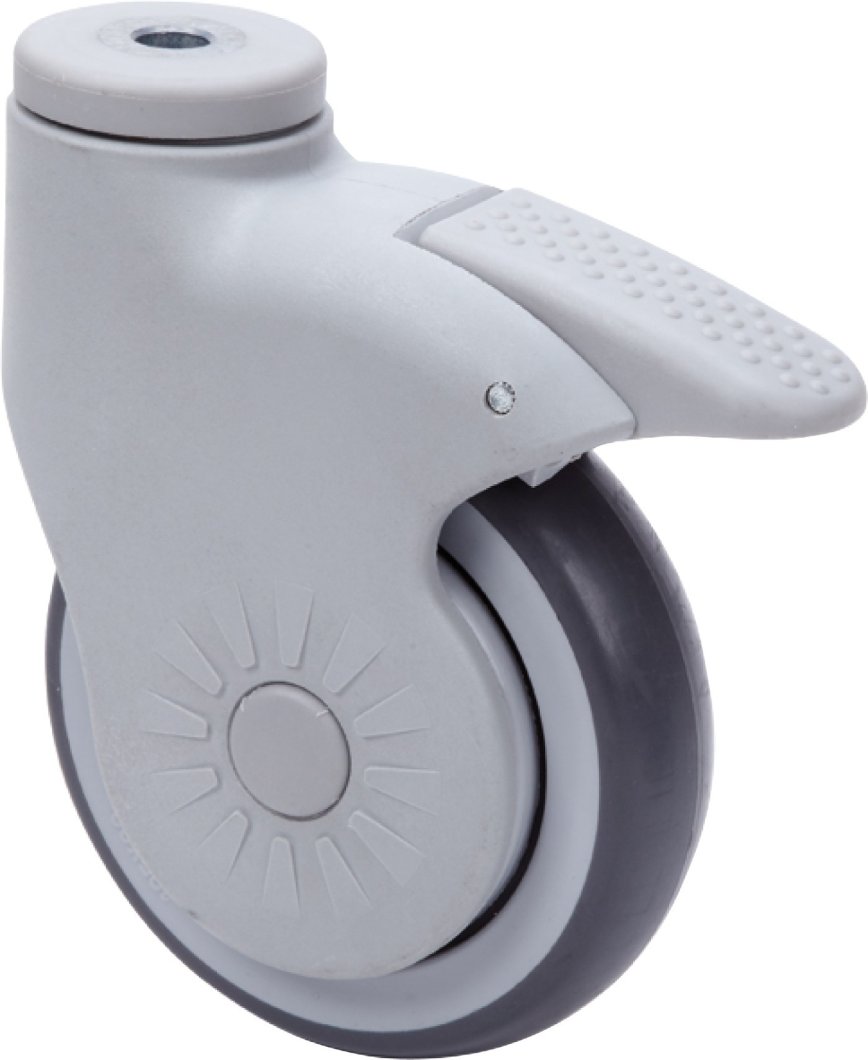 SERIE ANR-ANR, Giratorio/Agujero pasante/Freno Rueda y Soporte