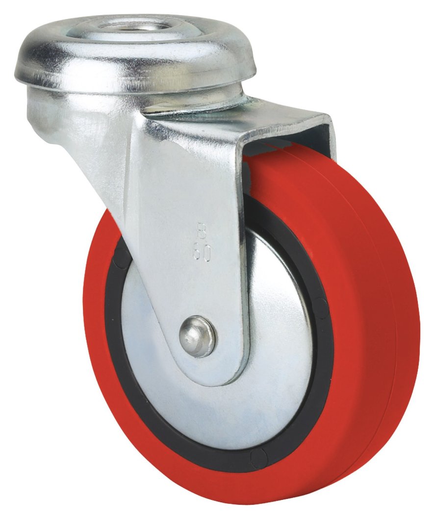 SERIE B-PPI, Giratorio/Agujero pasante/Sin Freno