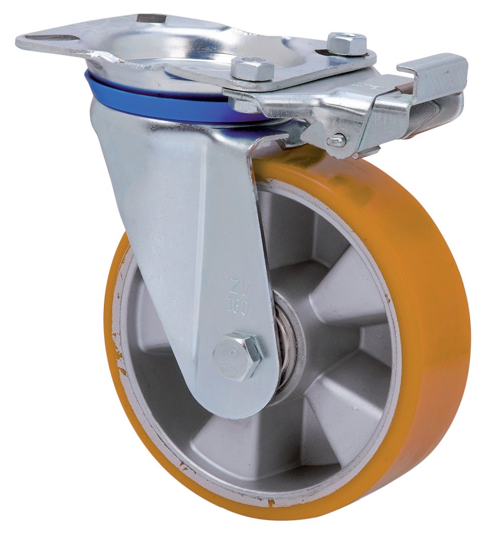 SERIE ZV-AUB, Giratorio/Platina/Bloqueo direccional