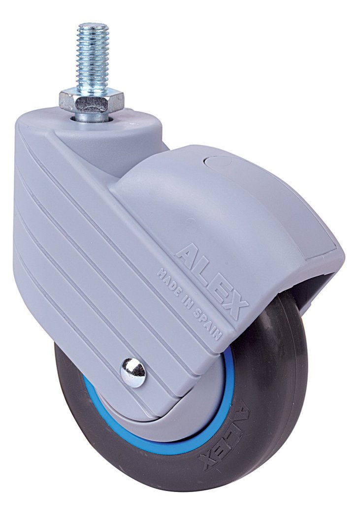 SERIE HP-PGI, Giratorio/Espiga roscada/Sin Freno