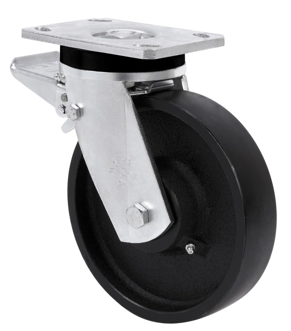 SERIE SLR-TA, Giratorio/Platina/Freno Rueda y Soporte