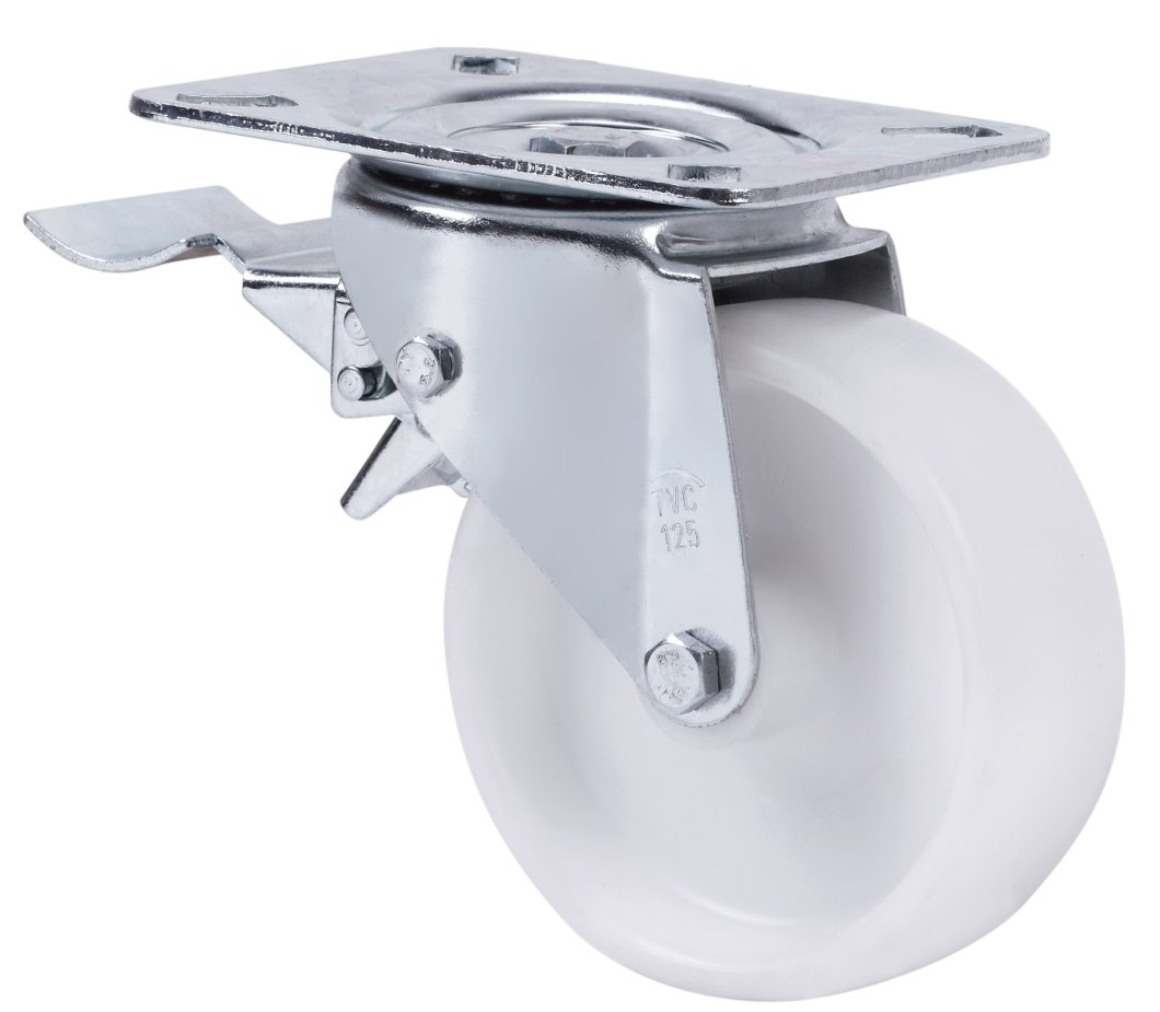 SERIE TVC-TP, Giratorio/Platina/Freno Rueda y Soporte