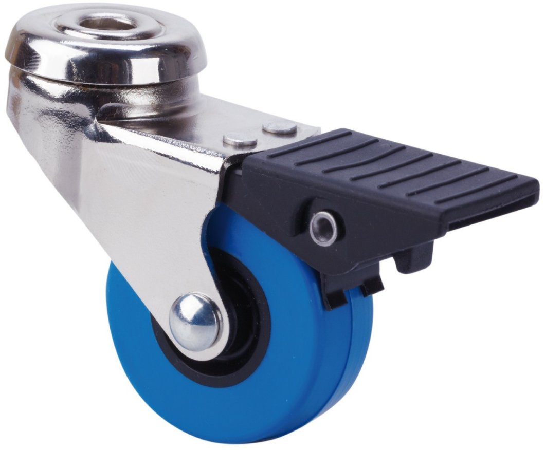 SERIE BD-PUA, Giratorio/Agujero pasante/Freno Rueda