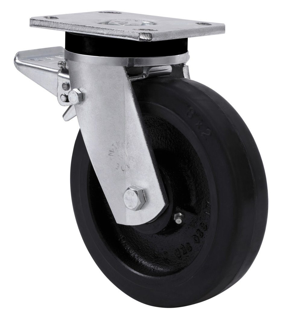 SERIE SLR-HG, Giratorio/Platina/Freno Rueda y Soporte