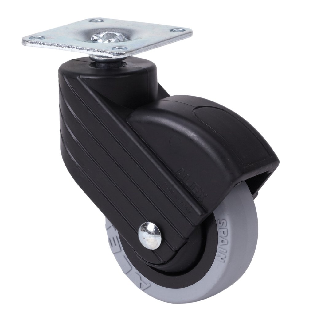 SERIE HP-PGI negro, Giratorio/Platina/Sin Freno