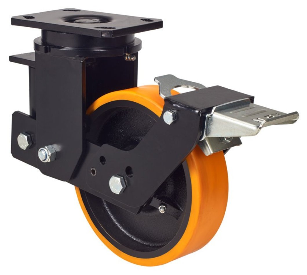 SERIE HLSB-HU, Giratorio/Platina/Freno Rueda