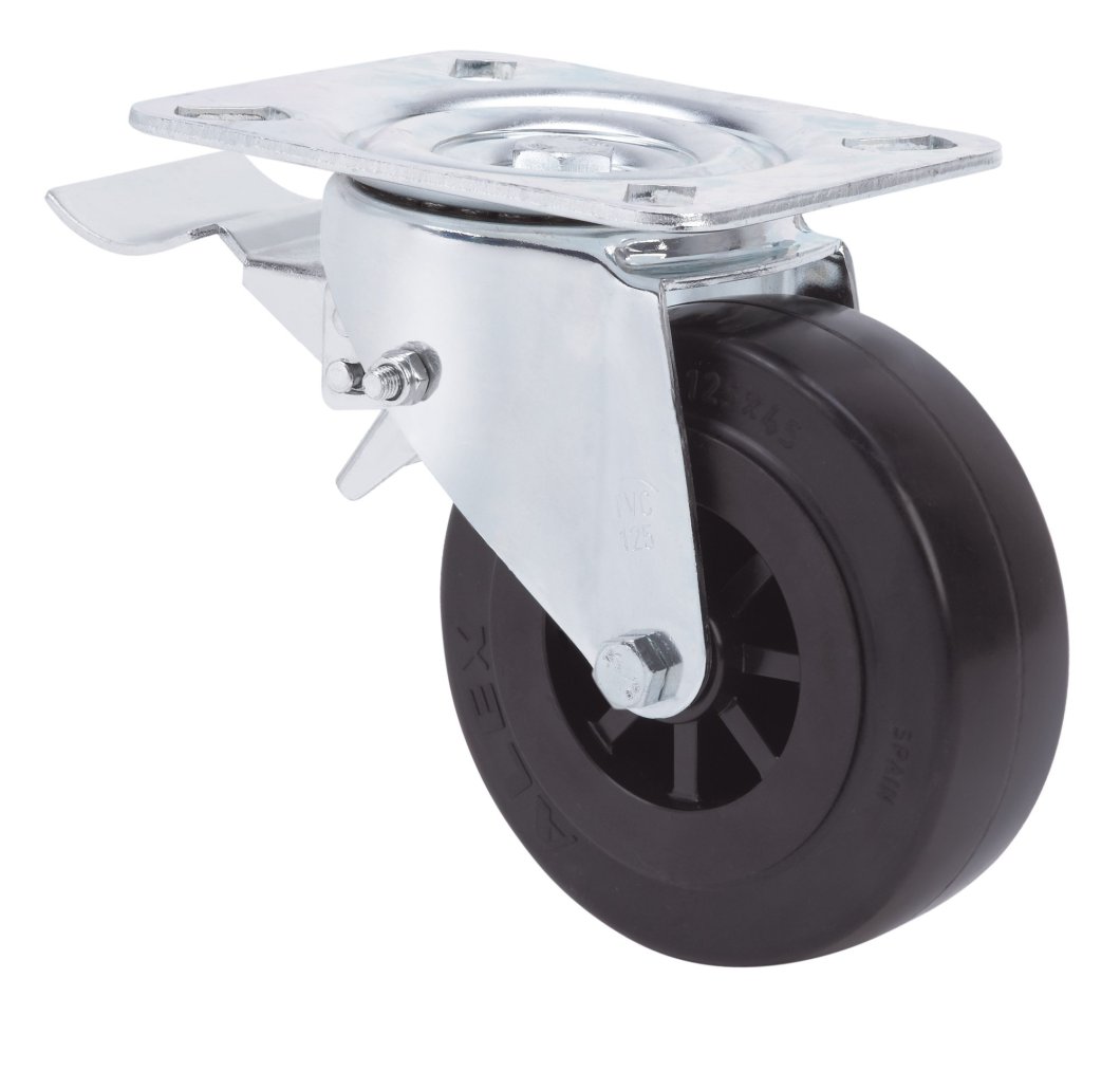 SERIE TVC-TPG, Giratorio/Platina/Freno Rueda y Soporte