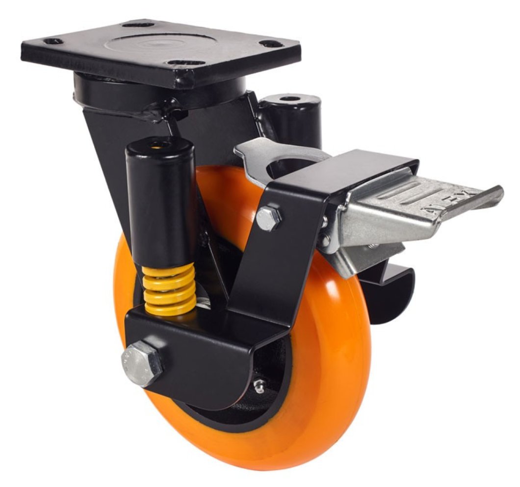 SERIE HLS-HUAB, Giratorio/Platina/Freno Rueda