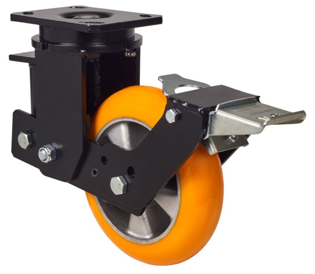 SERIE HLSB-AUAB, Giratorio/Platina/Freno Rueda